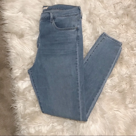 Levi’s 720 High Rise Super Skinny Jeans Light Wash - Picture 5 of 8